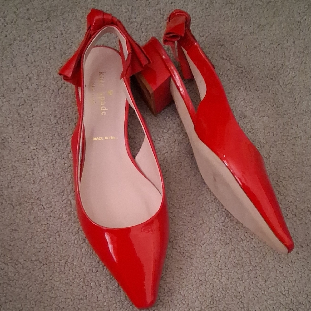 Kate Spate Like New In Red